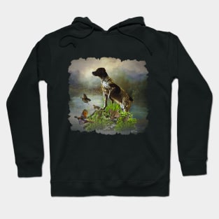 Brittany dog Hoodie